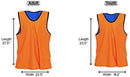 Unlimited Potential Nylon Mesh Scrimmage Team Practice Vests Pinnies Jerseys Bibs for Children Youth Sports Basketball, Soccer, Football, Volleyball (Pack of 12)