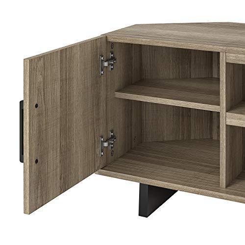 Ameriwood Home Southlander TV Stand, Black Oak