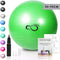 Live Infinitely Exercise Ball (55cm-95cm) Extra Thick Professional Grade Balance & Stability Ball- Anti Burst Tested Supports 2200lbs- Includes Hand Pump & Workout Guide Access