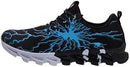 BRONAX Men's Stylish Graffiti Personality Sneakers