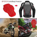 Surlim Back Protector CE Insert Armor Motorcycle Jacket Replacement Pads