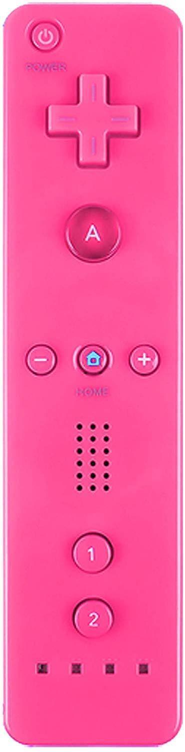 Yosikr Wireless Remote Controller for Wii Wii U - 4 Packs Pink+Red+Deep Blue+Blue