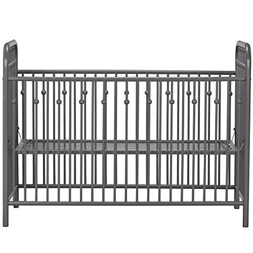Little Seeds Monarch Hill Ivy Metal Crib, Gold