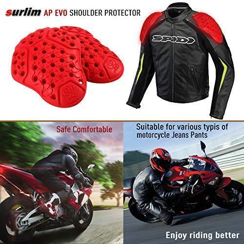 Surlim Back Protector CE Insert Armor Motorcycle Jacket Replacement Pads