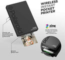 Polaroid Mint Pocket Printer W/ Zink Zero Ink Technology & Built-In Bluetooth for Android & iOS Devices - Black