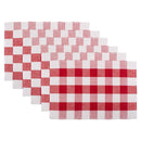 DII Cotton Buffalo Check Table Runner for Family Dinners or Gatherings, Indoor or Outdoor Parties, Halloween, & Everyday Use (14x72",  Seats 4-6 People), Orange & Black